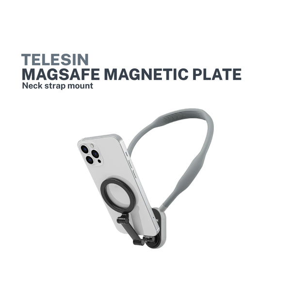 Telesin Magsafe Magnetic plate neck strap mount