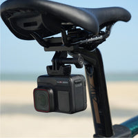Insta360 Action Camera attached to Bike seat using the Bike Seat Rail Mount