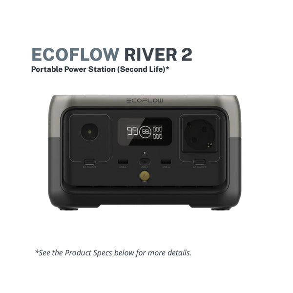 EcoFlow River 2 Portable Power Station (Second Life)