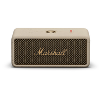 White Marshall Emberton III Portable Waterproof Speakers
