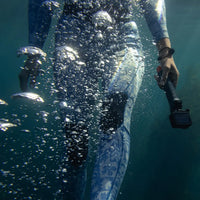 Man diving using the GoPro Handler