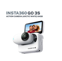 Insta360 Go 3S 64GB Action Camera in Arctic White