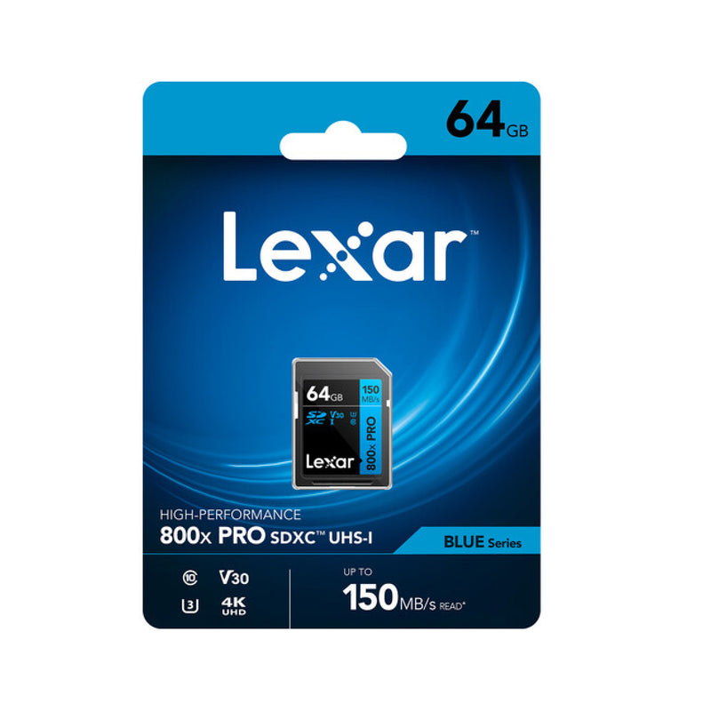 Lexar 800x SD Card 64gb