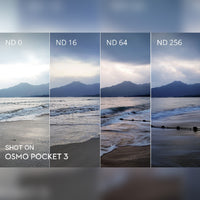 Sample shots using the DJI Osmo Pocket 3 Magnetic ND Filter Set