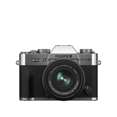 Fujifilm X-T30 II Mirrorless Camera with 15-45mm Kit (Silver)