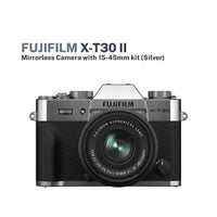 Fujifilm X-T30 II Mirrorless Camera with 15-45mm Kit (Silver)