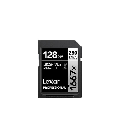 Lexar Professional 1667x SD Card 128GB