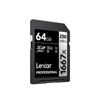Lexar Professional 1667x 64GB SD Card
