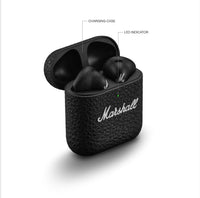 Marshall Minor IV True Wireless Earbuds charging case and led indicator