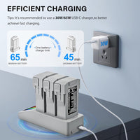 Charging Time using the STARTRC Charging Hub