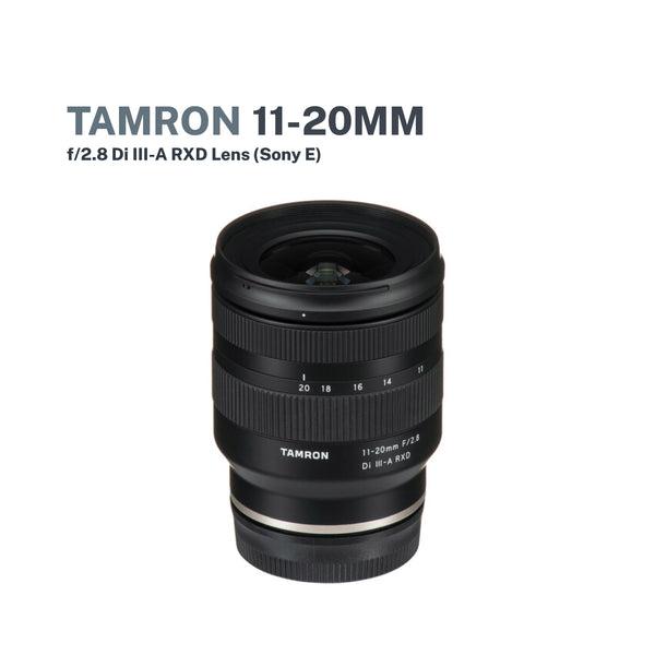 Tamron 11-20mm F2.8 Di III-A RXD Lens (Sony E)