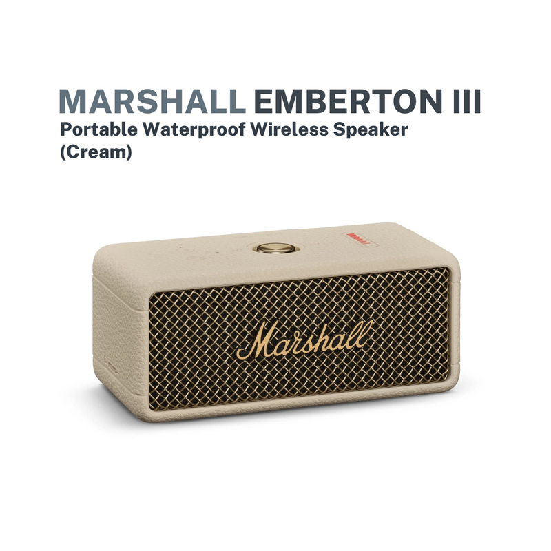 Marshall Emberton III Portable Waterproof Wireless Speaker