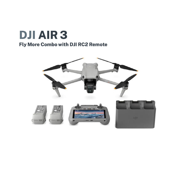 DJI Air 3 Fly More Combo with DJI RC 2