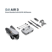 DJI Air 3 Standard Drone with DJI RC-N2 Remote