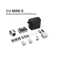 DJI Mini 3 Fly More Combo Plus with DJI RC Remote