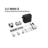 DJI Mini 3 Fly More Combo Plus with RC-N1 Remote