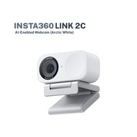 Insta360 Link 2C AI-Enabled Webcam (Arctic White)