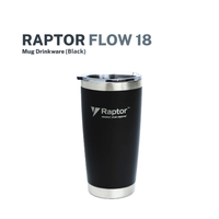 Raptor Drinkware Flow Mug 18oz Black