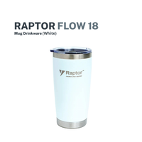 Raptor Drinkware Flow Mug 18oz White