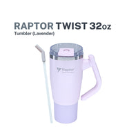 Raptor Drinkware Twist Tumbler 32 oz Lavender
