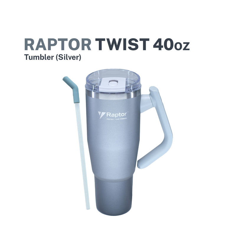 Raptor Drinkware Twist Tumbler 40 oz