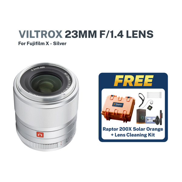 Viltrox AF 23/1.4 Fujifilm X - Silver