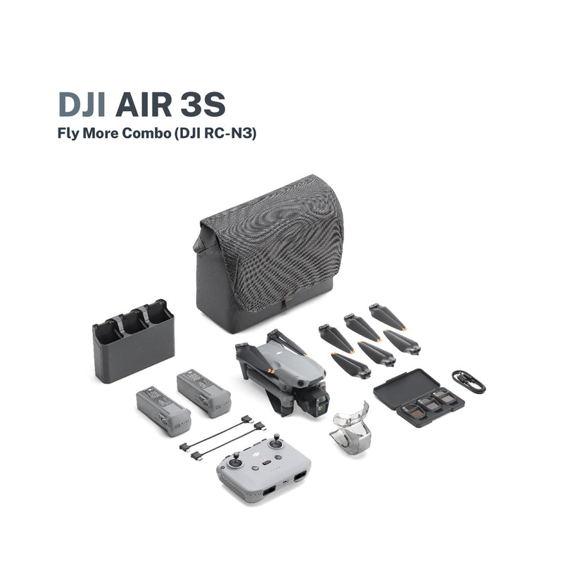 DJI Air 3S Fly More Combo Drone (DJI RC-N3)