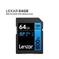 Lexar 64GB 800x Pro SDHC UHS-I Memory Card