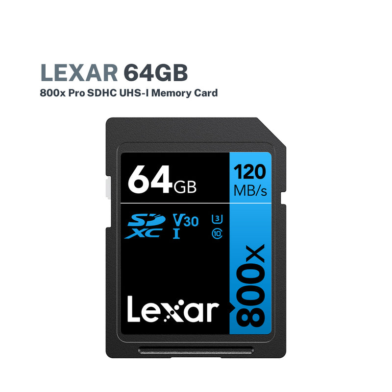 Lexar 800x SD Card 64gb