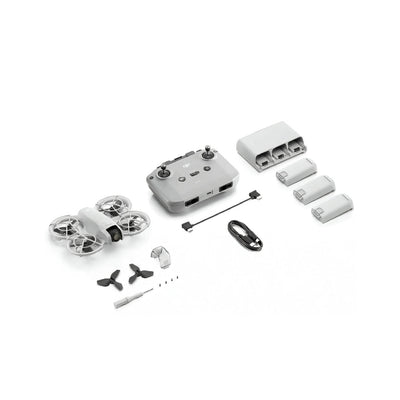 DJI Neo Drone, batteries, remote
