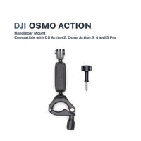 DJI Osmo Action handlebar mount for Action 2, 3, 4, and 5 Pro