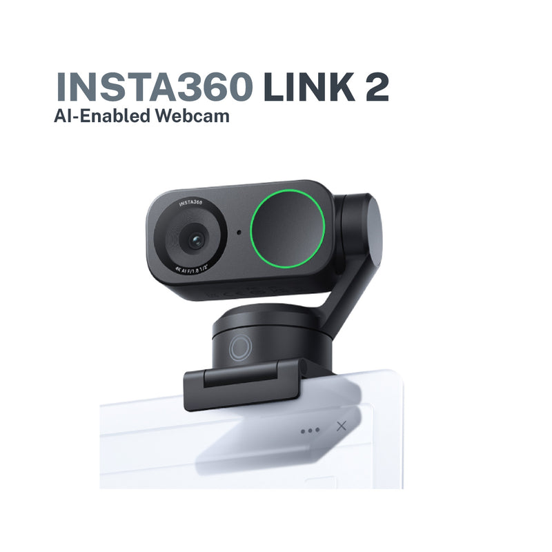 Insta360 Link 2 / Link 2C AI-Enabled Webcam