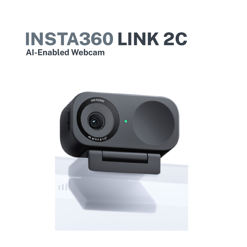 Insta360 Link 2 / Link 2C AI-Enabled Webcam