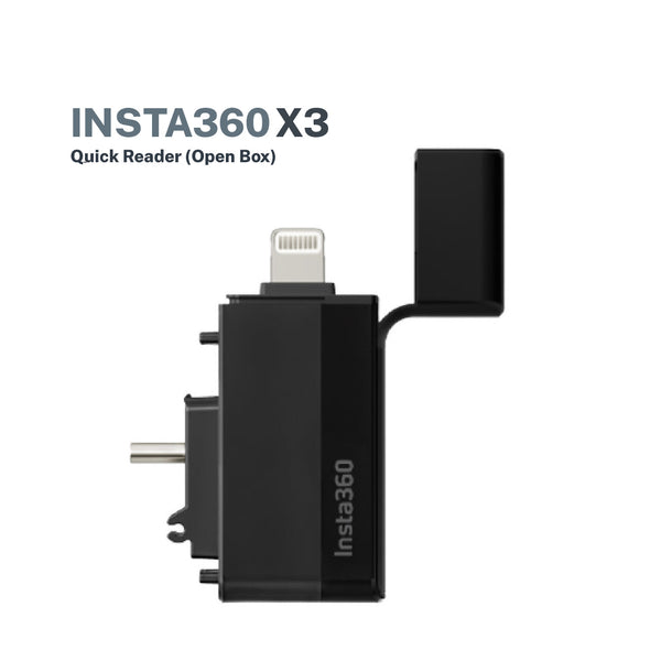 Insta360 X3 Quick Reader (Open Box)