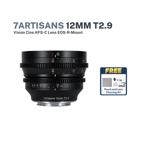 7Artisans 12mm T2.9 Cine APS-C