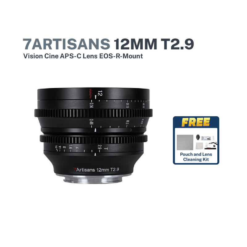 7Artisans 12mm APS-C Cine Lens Altitude - Main Image