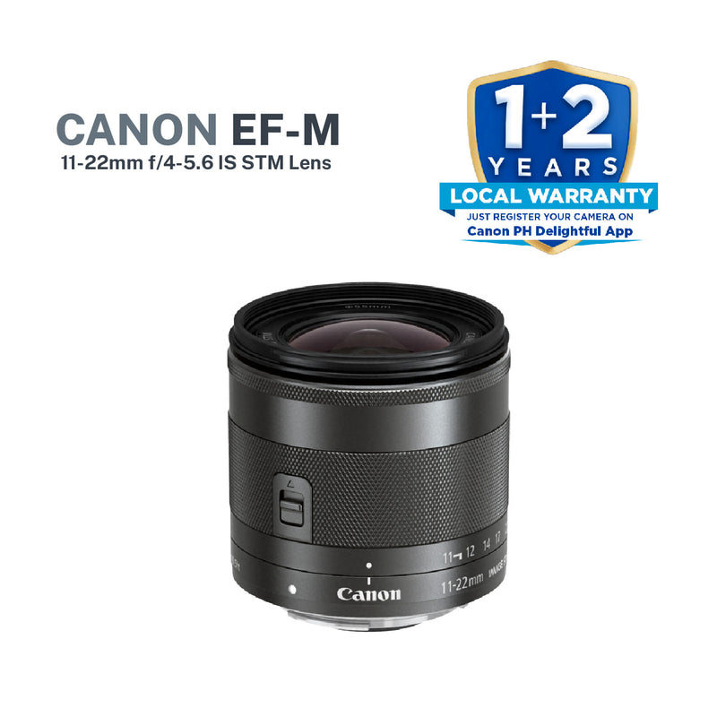 Canon EF-M 11-22mm f/4-5.6 IS STM Lens