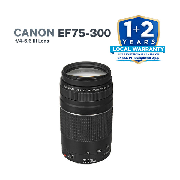 Canon EF75-300mm f/4-5.6 III Lens