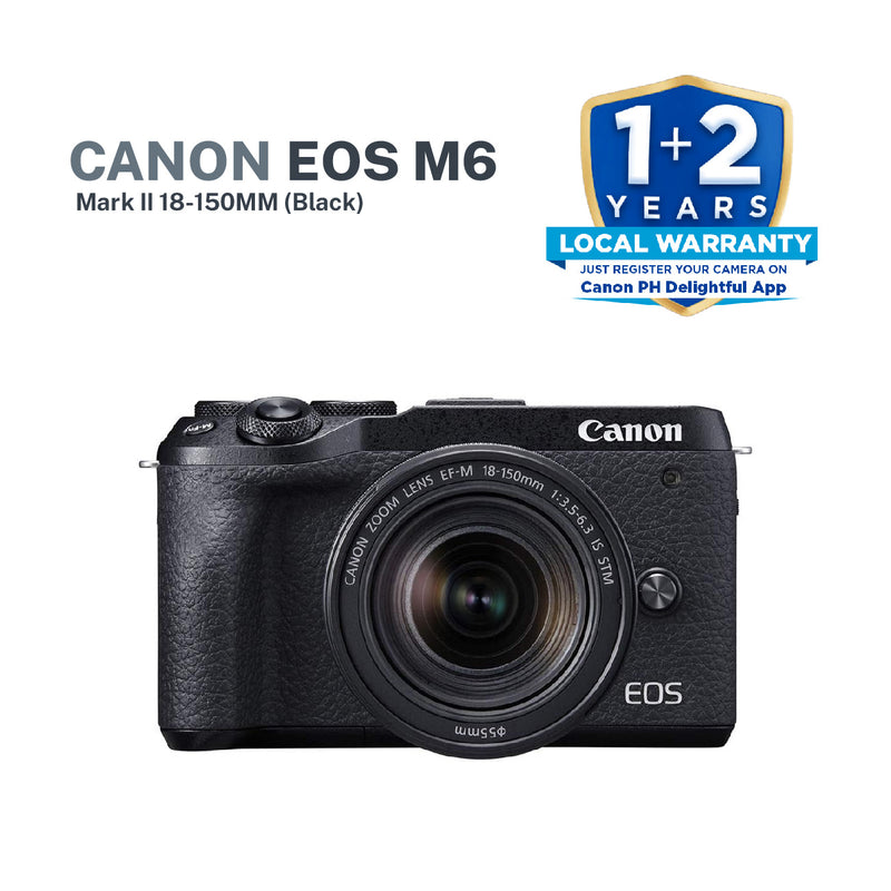 Canon EOS M6 MARK II 18-150MM (Black)