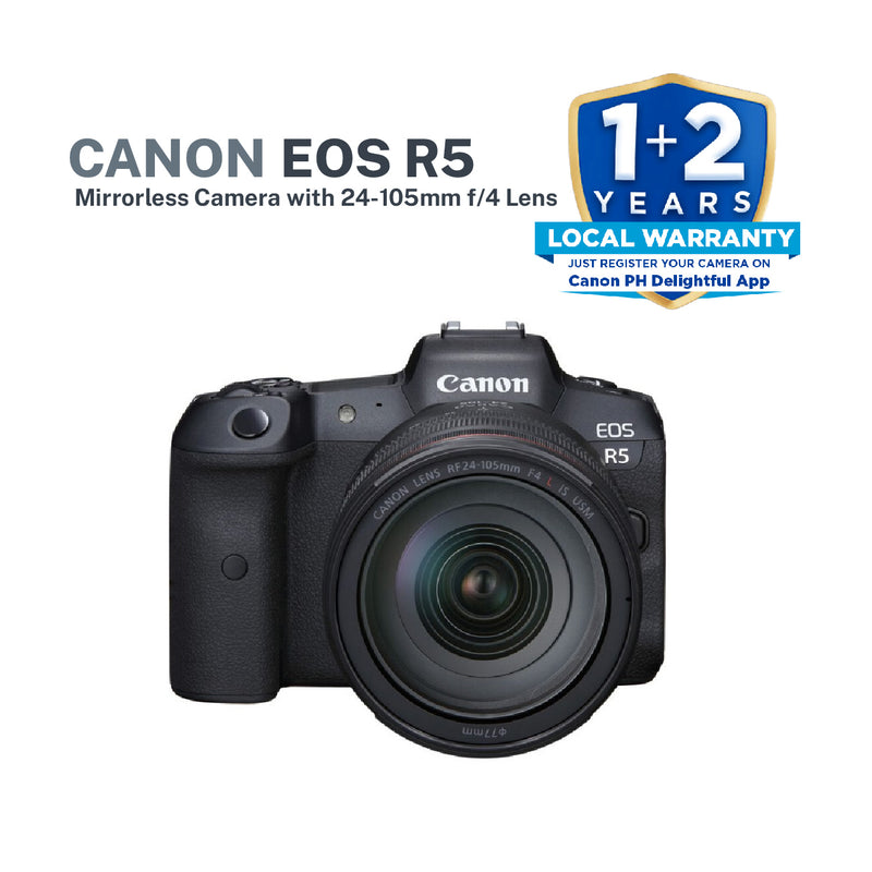 Canon EOS R5 RF 24-105mm F4 L IS USM Kit