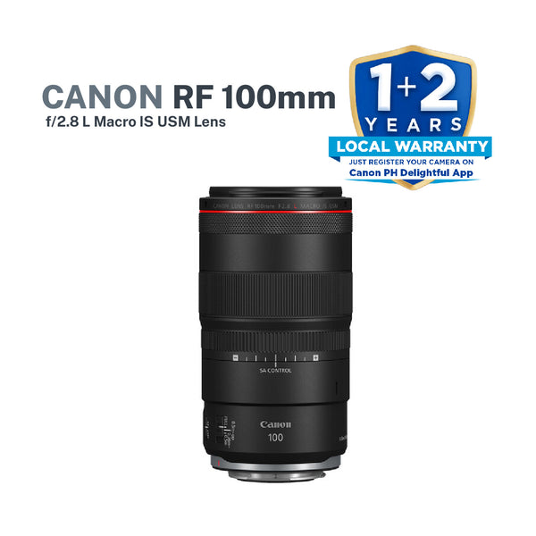 Canon RF 100mm f/2.8 L Macro IS USM Lens