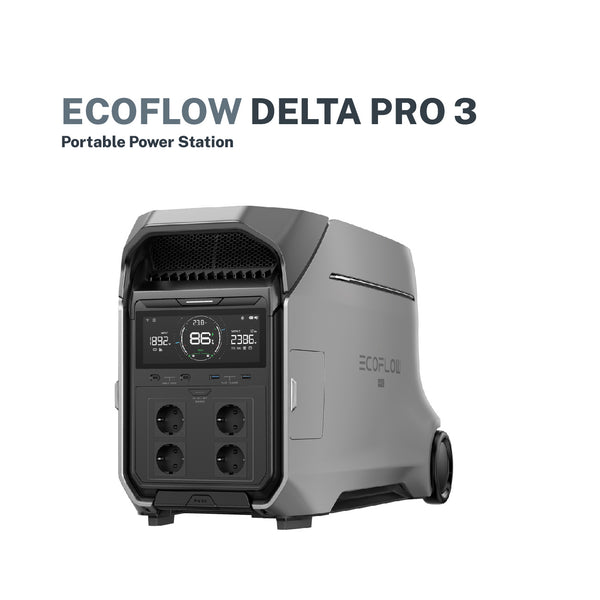 EcoFlow Delta Pro 3 Portable Power Station