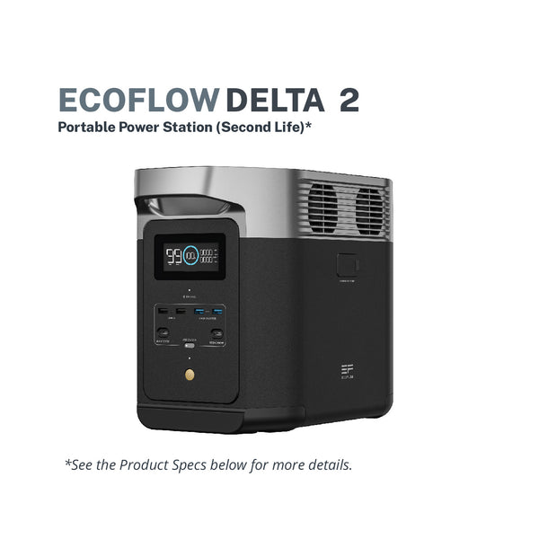 EcoFlow Delta 2 Portable Power Station (Second Life)