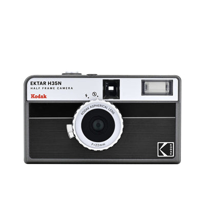 Kodak Ektar H35n Half-Frame Film Camera - Striped Black