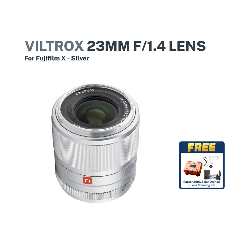 Viltrox AF 23/1.4 Fujifilm X - Silver