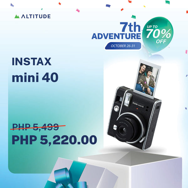 FUJIFILM Instax Mini 40 Instant Film Camera