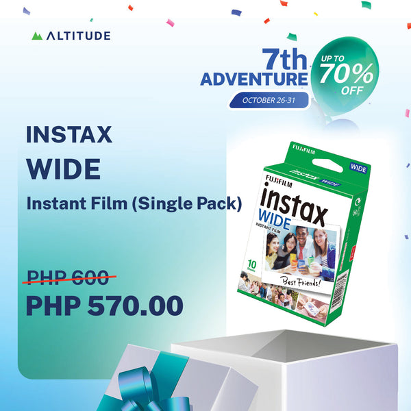 FUJIFILM Instax Wide Instant Film (Single Pack)