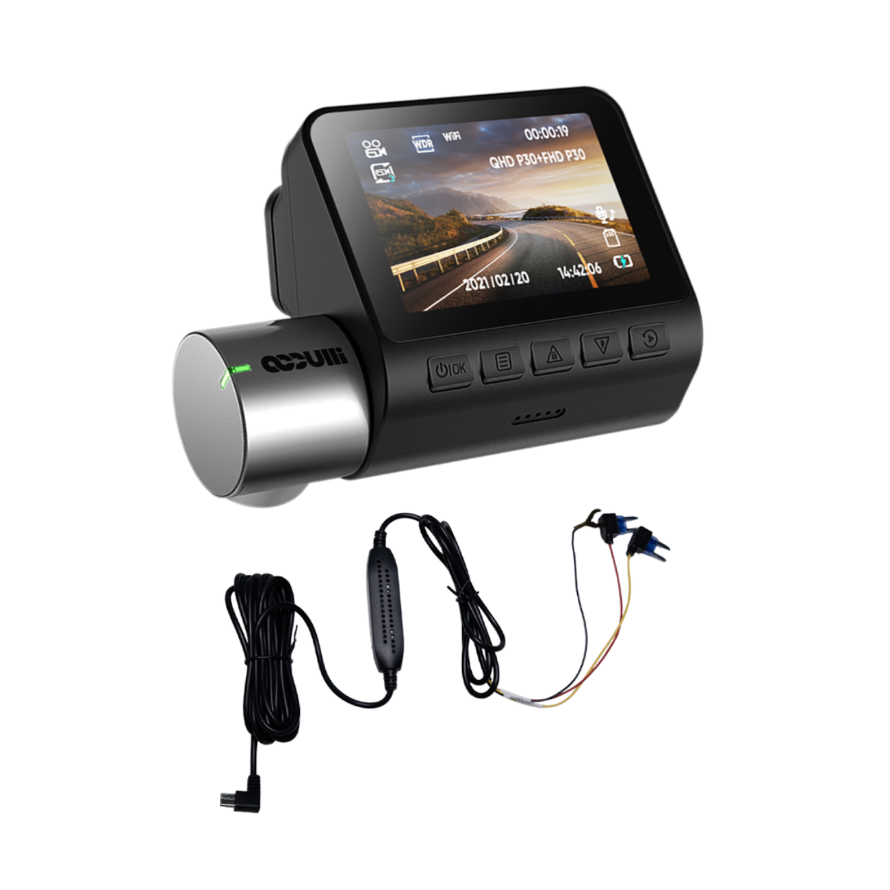 Occulli S1 2-Channel 4K Car Dash Cam