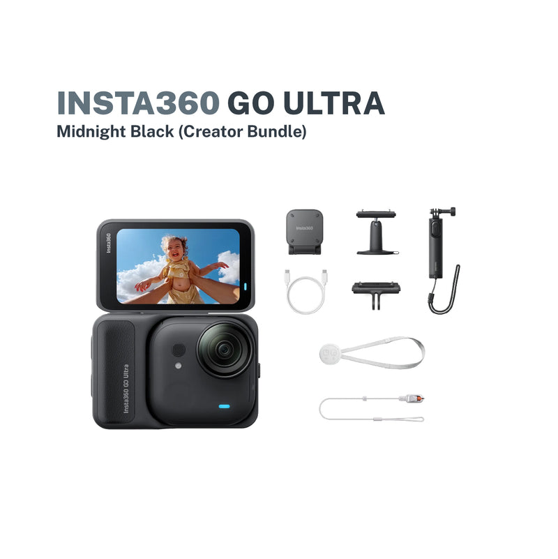 Insta360 GO Ultra 4K Tiny Hands-Free Action Camera