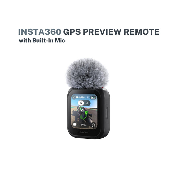 Insta360 GPS Preview Remote with Built-In Mic